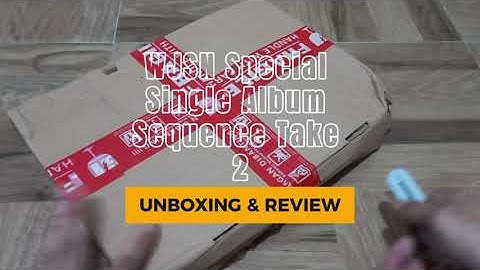 Unboxing & Review WJSN Album Only Sequence Take 2 Ver.
