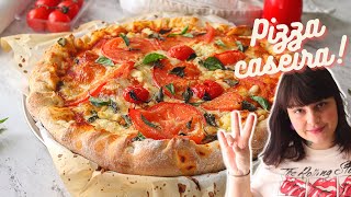 PIZZA PROFISSIONAL EM CASA | A ÚNICA MASSA DE PIZZA QUE VOCÊ PRECISA | PIZZA CASEIRA MARGUERITTA