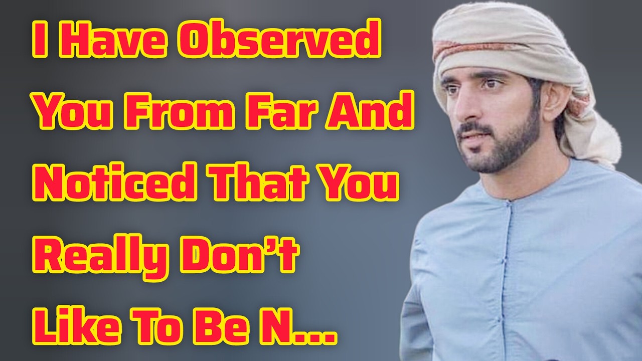 Мне не нужно было быть рядом, чтобы это увидеть. Тебе действительно не нравится быть… | Шейх Хамд...