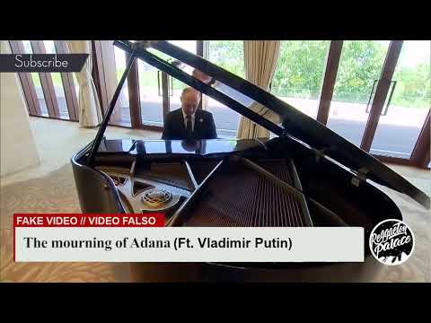 Владимир Путин Играет На Фортепиано «Скорбящую Адана»