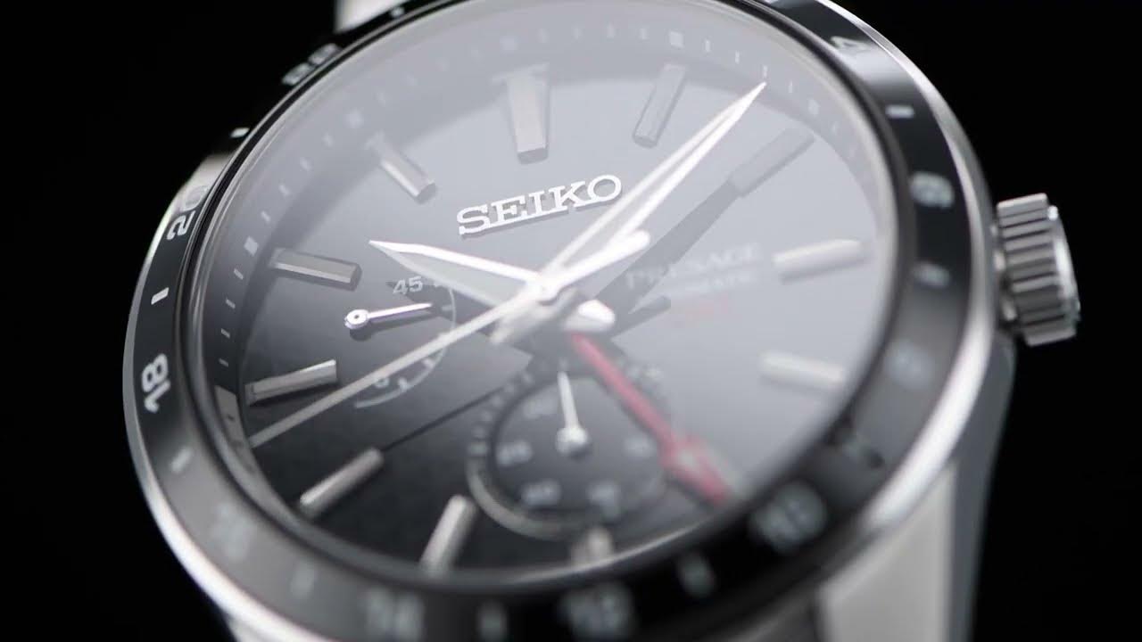 Seiko Presage Sharp Edged Series GMT | SPB221J1 | Official Video - YouTube