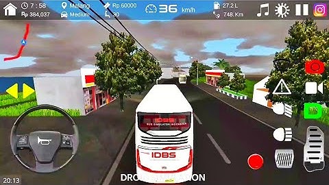 IDBS Bus Simulator Part 2 (Malang) - Best iOS & Android Gameplay HD #2