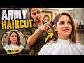 Army Haircut Women Extreme Transformation Buzzcut Ep 2 Part 2 