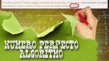 🟢 como hallar el numero perfecto en algoritmo 👈🏻|  algoritmos pseudocódigo | numero perfecto c++