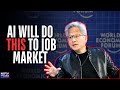 Will AI Eat Up Jobs? Nvidia CEO Jensen Huang's Answer Stuns The Audience