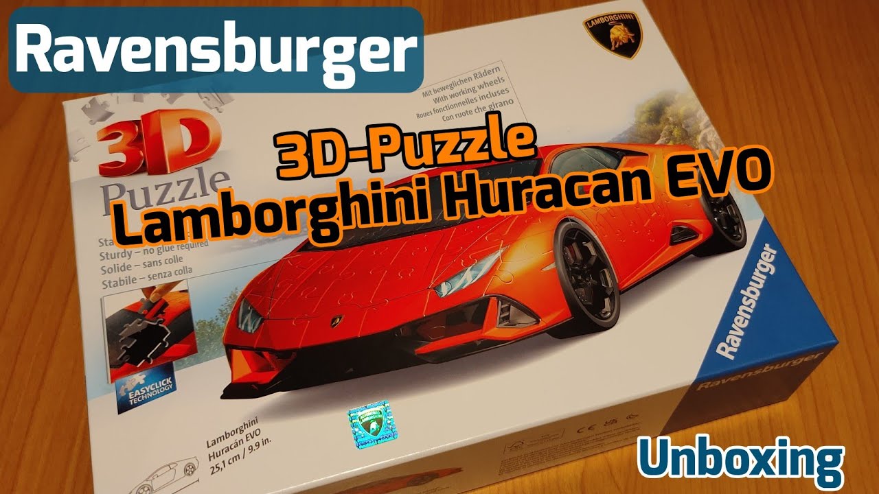 3D Puzzle Lamborghini Huracán EVO