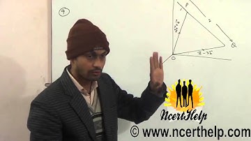 Find the position vector of a point R which divides the line joining two points P and Q