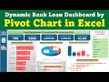📈 Dynamic Bank Loan Dashboard by Pivot Chart in Excel || Pivot Table