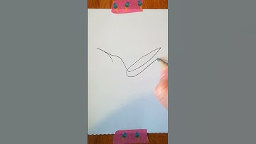 How to draw easy hummingbird one line art quick draw simple drawing painting bird
