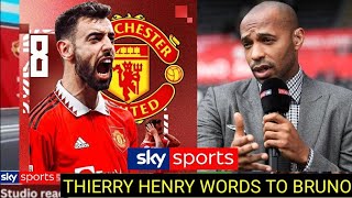 HENRY STUNS THE WORLD WITH BRUNO PRAISE – “HE DOESN’T PLAY FOOTBALL, HE THINKS FOOTBALL!”