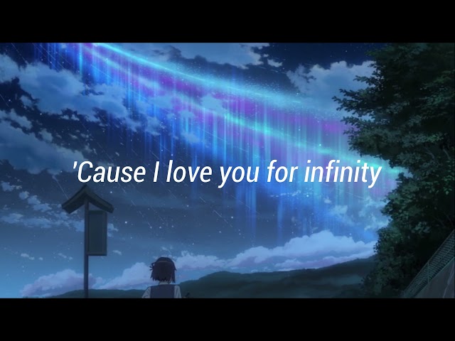 Infinity by Jaymes Young female version (Cover with lyrics) class=