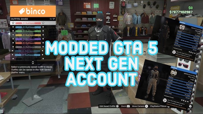 GTA 5/1.46] WildeModz & GraFfiX Mod Menu Base Source (PS4 JAILBREAK) 