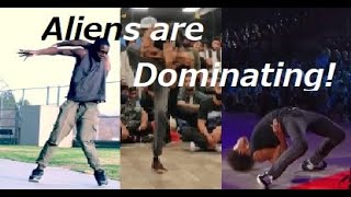 [Alien Compilation] Aliens Taking Over the World! Amazing Dance Moves