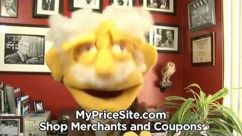 Professor Hans Von Puppet uses MyPriceSite.com