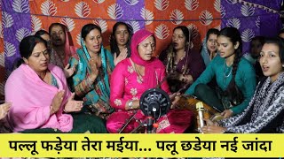 लिरिक्स सहित- पल्लू फड़ेया तेरा मईया... पलू छडेया नई जांदा | Pallu Fadeya Tera Maiya