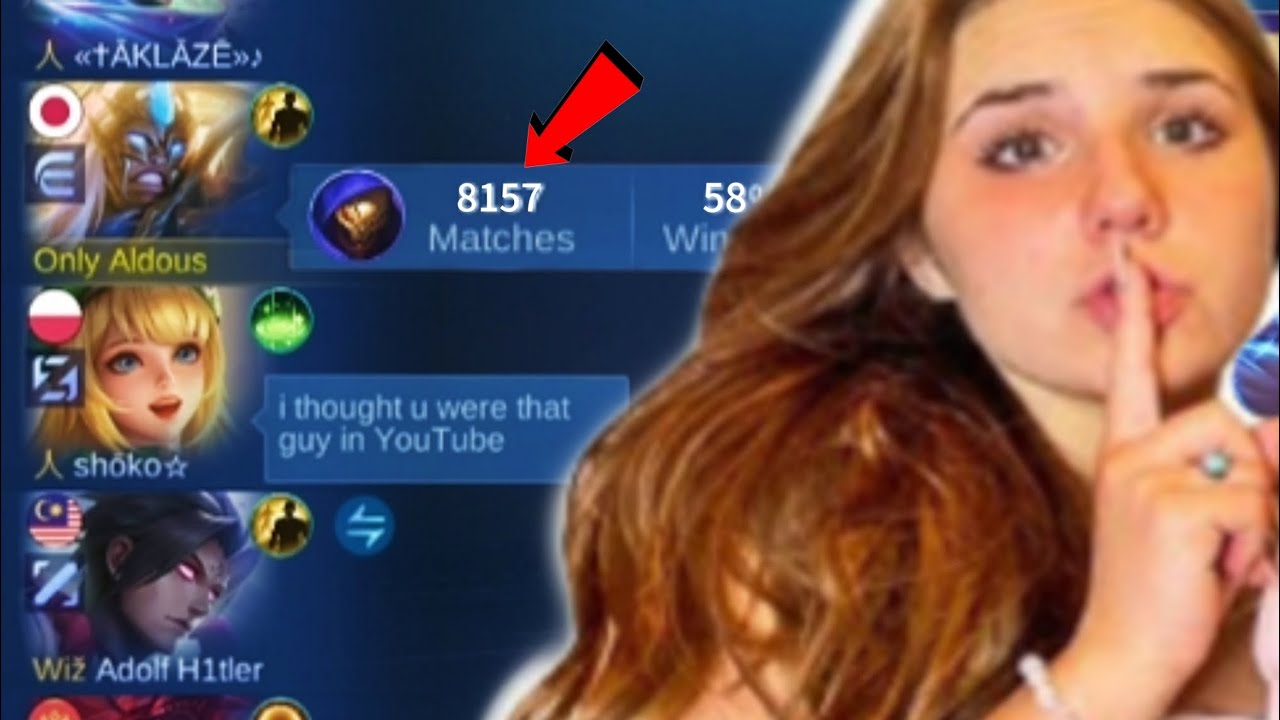 I SHOW MY GLOBAL ALDOUS 8157 MATCHES IN SOLO RANK ! Full rotation tutorial gameplay 