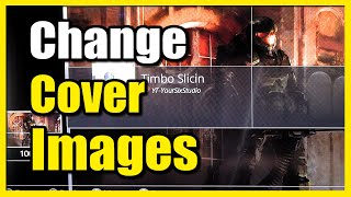 How to Change PS4 Cover Image Background to CUSTOM Picture on PS4 (Fast Method)