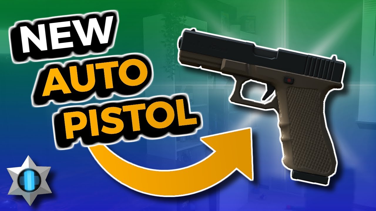 NEW SECONDARY AUTO PISTOL in KRUNKER! (SEASON 3 UPDATE)