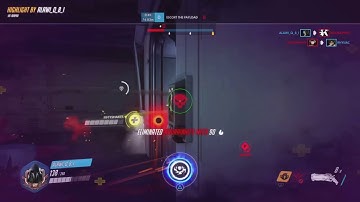 Reaper quintuple kill competitive| Overwatch highlight