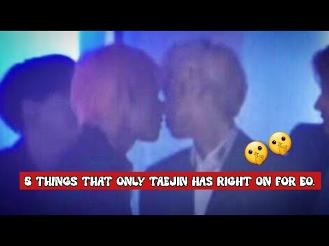 Taejin / JinV: 5 things that Taejin does only with eo 🤭