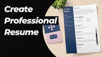 How to Create a Professional Resume on Canva in 5 Minutes | Easy & Quick Resume Design Tips