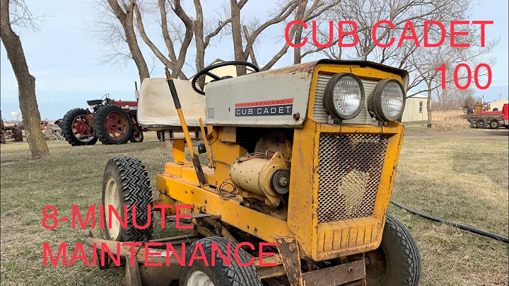 Cub Cadet 100 “8-Minute Maintenance”