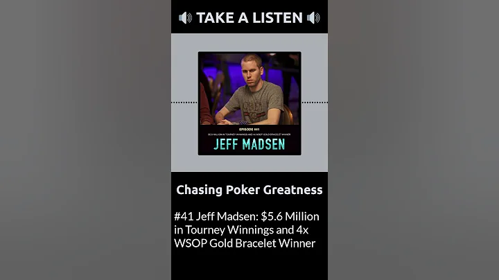 #41 Jeff Madsen: $5.6 Million in Tourney Winnings ...