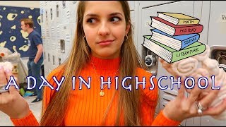 A DAY IN MY LIFE AT HIGH SCHOOL!