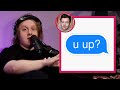 Lewis capaldi shows us the drunk dm he sent harry styles  proves harry is a screenshotter