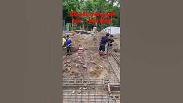kết cấu móng biệt thự nhà vườn mái Nhật 4 phòng ngủ tại Hòa Bình