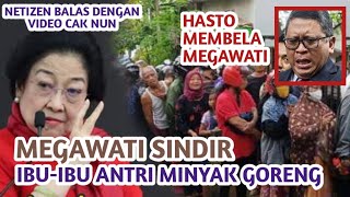 Megawati Sindir Ibu-Ibu Antri Minyak Goreng, Netizen Viralkan Video Cak Nun
