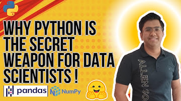 Why Python is the secret weapon for Data Scientists ! #we4ai #python #ai