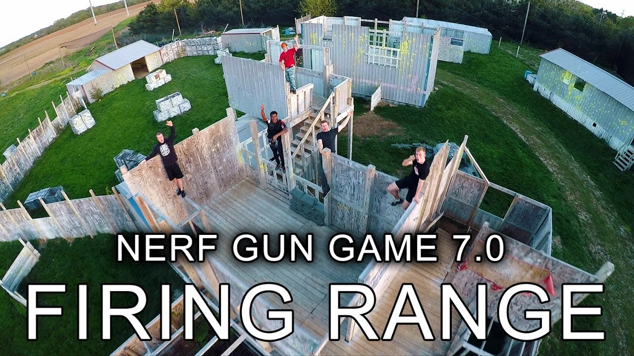 REAL LIFE FIRING RANGE | Nerf Gun Game 7.0 Behind the Scenes