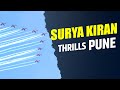 Watch: Indian Air Force’s Surya Kiran jets perform spectacular air show in Khadakwasla, Pune