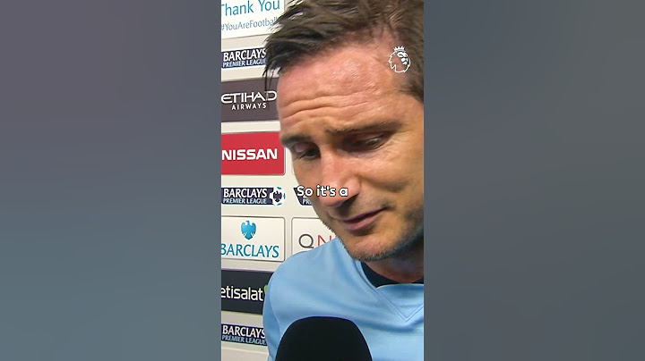 Nothing But Respect from Lampard to Chelsea