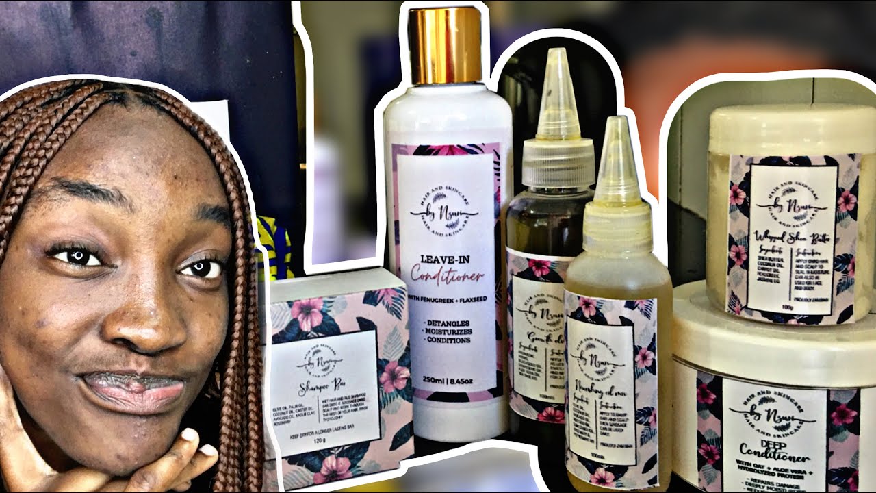 Reviewing the By.Nzuri Hair products YouTube