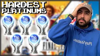 My Top 5 Hardest Platinums Since I Began Trophy Hunting!