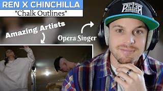 Professional Singer Reaction & Vocal ANALYSIS  Ren x Chinchilla | 'Chalk Outlines' (Live)