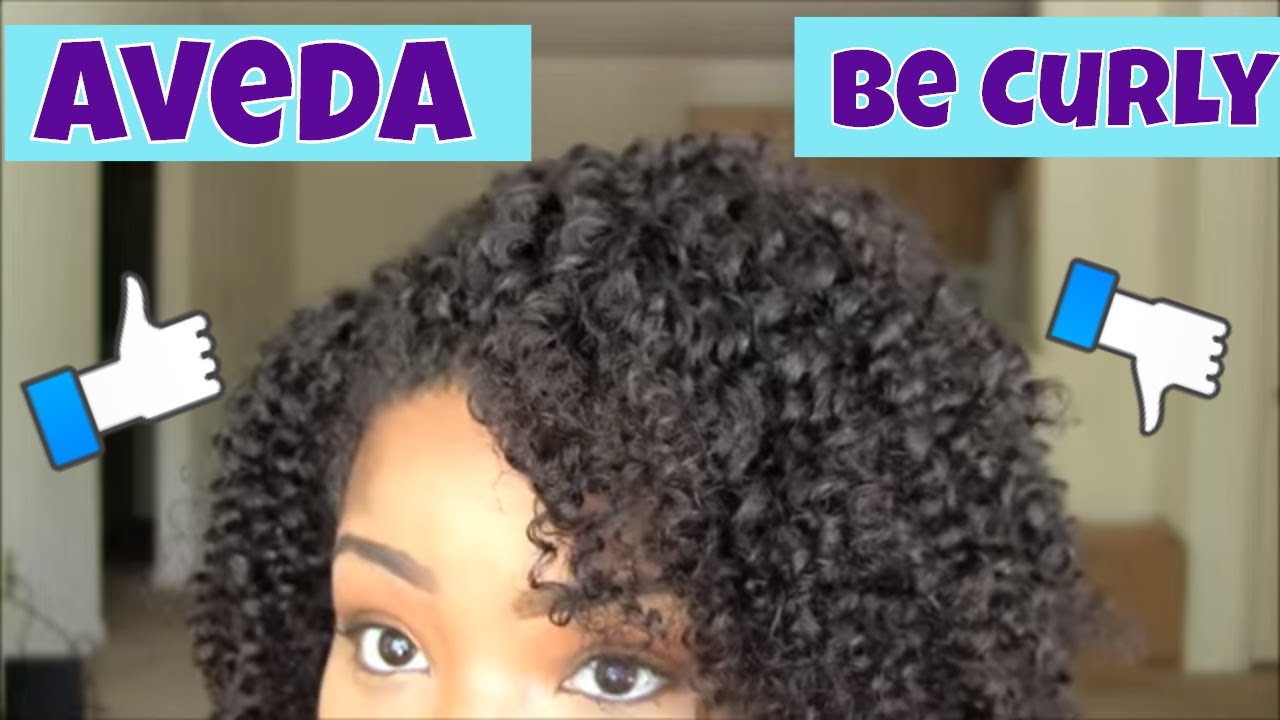Super soft twist out with Aveda Be curly curl enhancer YouTube