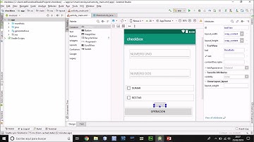Mi checkbox Android Studio