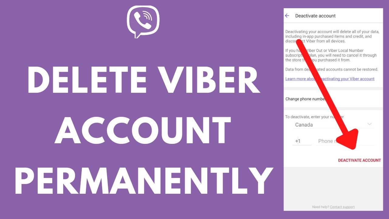 Viber activate secondary