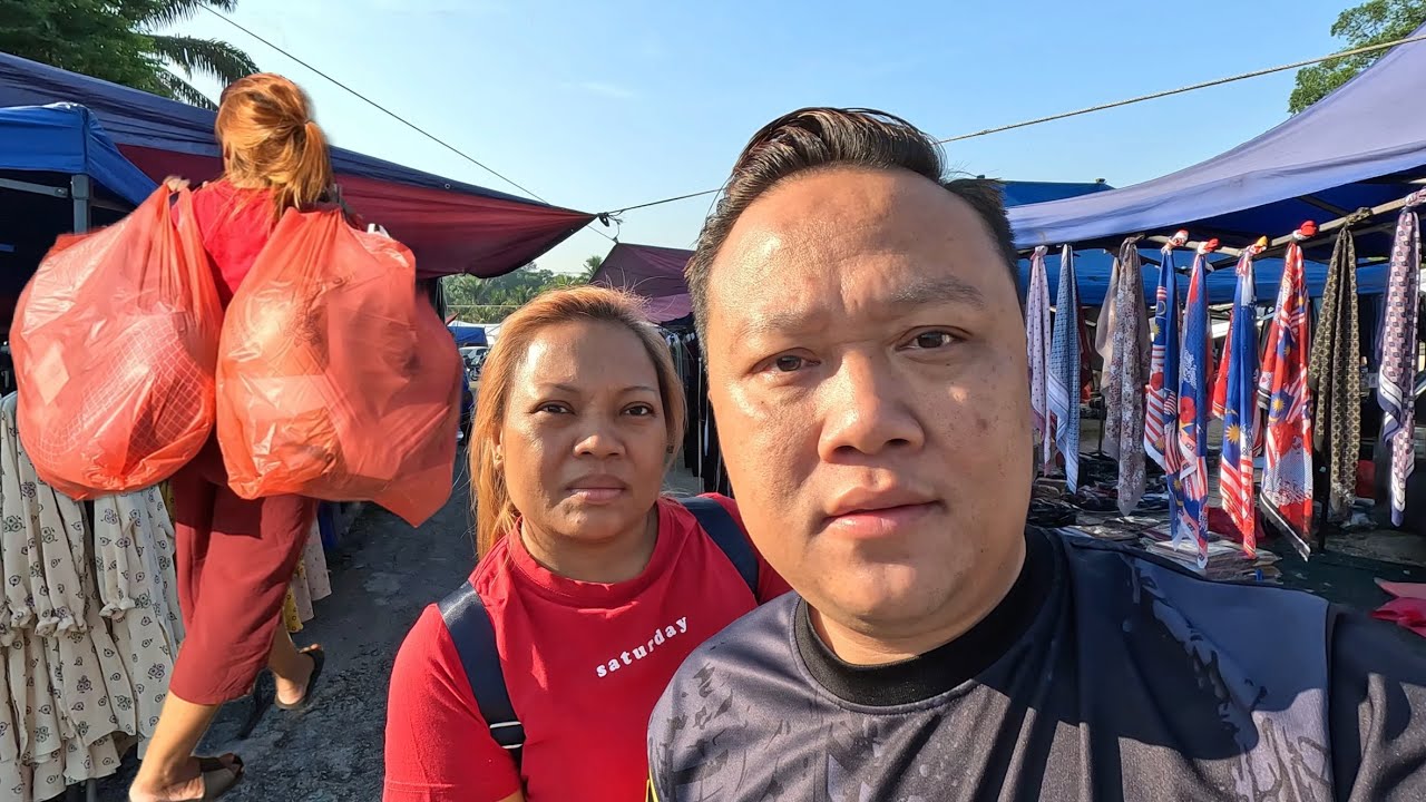 Pasar Borong Pakaian Sungai Tiram // Terbesar Di Johor,Malaysia // Di Buka Setiap Pagi Khamis…//