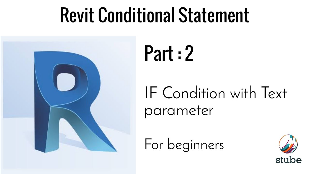 Revit "IF condition with text parameter" videoRevit Family Formula