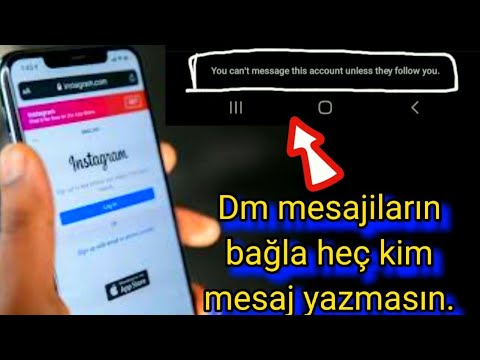 İnstagramda mesajları necə bağlamaq olar / Yalnız follow etdikləriniz mesaj yazsın / PROGRAM TV.