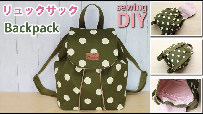 easy backpack sewing pattern