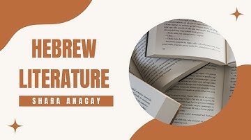 HEBREW LITERATURE ppt