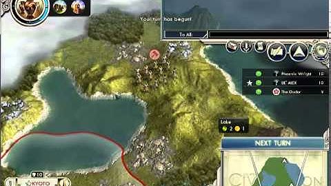 Civ 5 part 1 (The Dumb Barbarian Move)