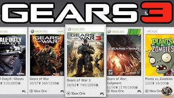 Gears of War 3 Xbox One - Backwards Compatibility Xbox 360 Games!