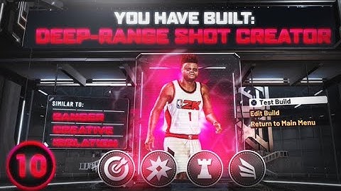 BEST DEEP-RANGE SHOT CREATOR RARE ISO BUILD IN NBA 2K20! THE BEST RARE ISO BUILD SERIES EPISODE 10!