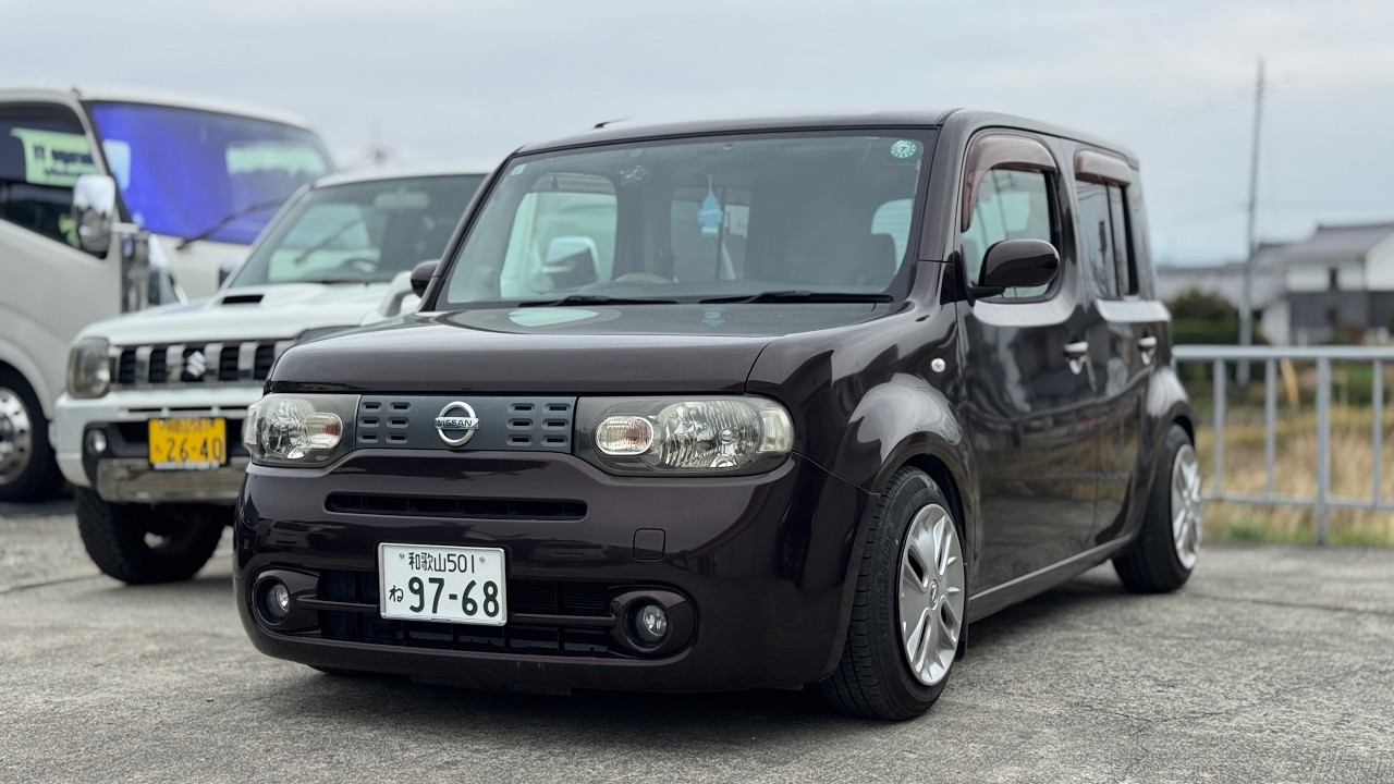 日産CUBE】下がれば何でも良い！ダウンサス取り付け！ - YouTube